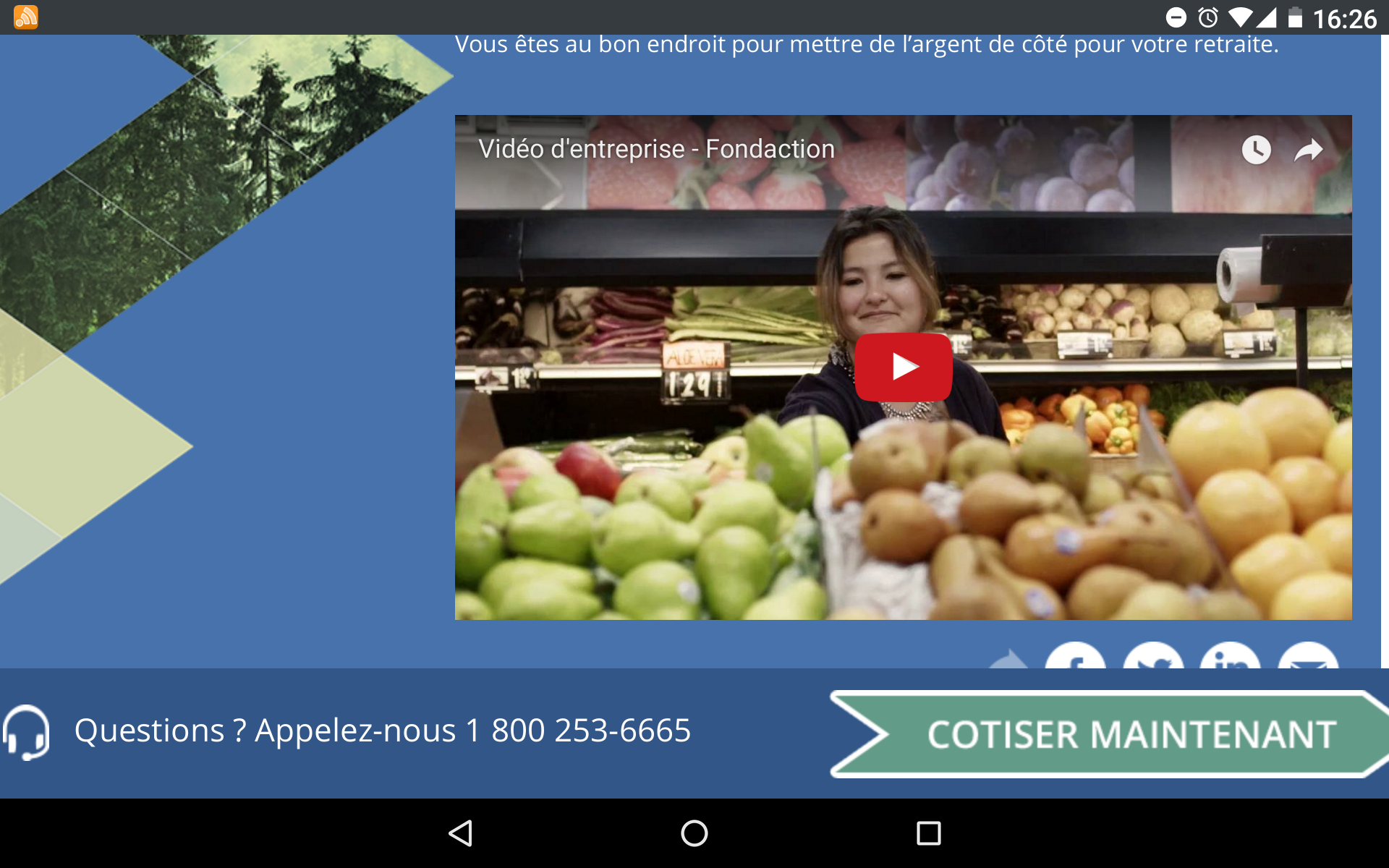 Vid&eacute;o Fondaction