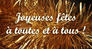 Joyeuses f&ecirc;tes